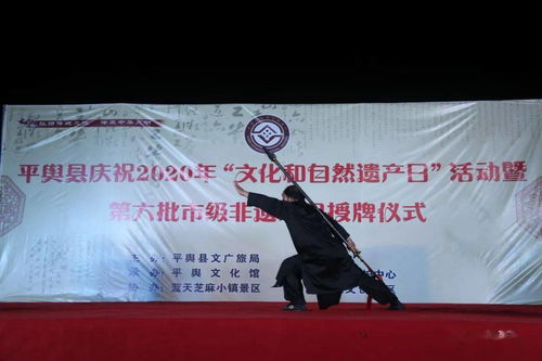 傳承民族瑰寶，演繹非遺華章 平輿縣舉辦文化和自然遺產日活動暨第六批市級非遺授牌儀式